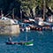 Fishing boats in harbour