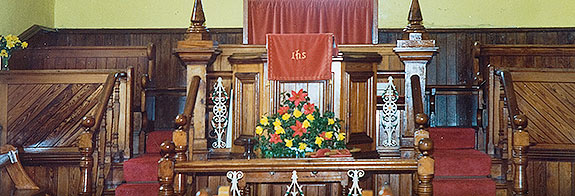 ponsongath chapel interior